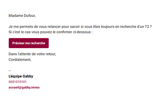 Relance et animation de leads en immobilier